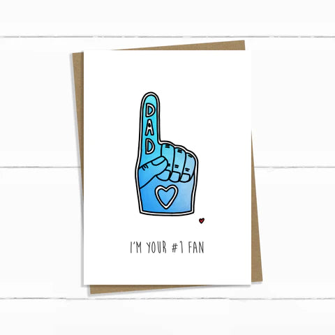 Baun Bon Card - #1 Fan (Dad)