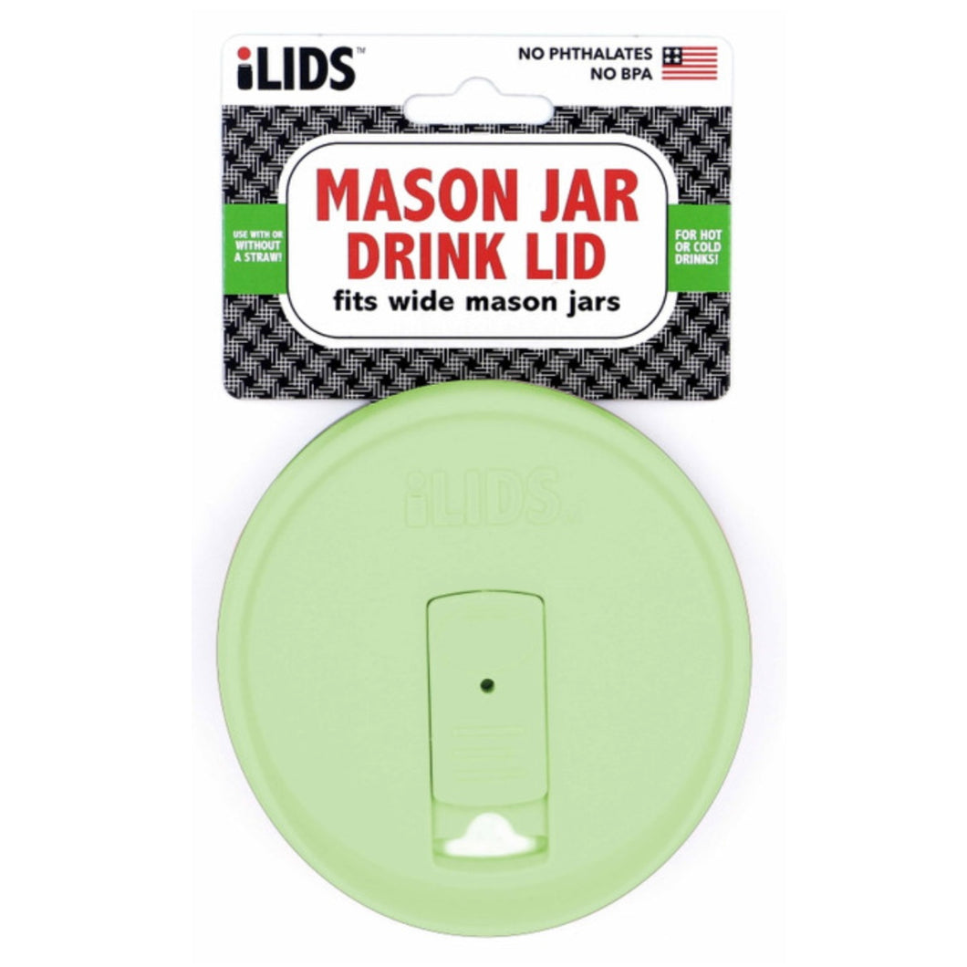 iLid Mason Jar Leak-Proof Drink Lid (Wide Mouth)